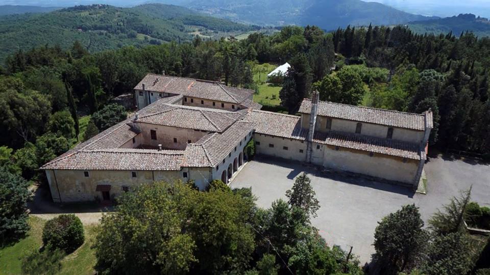 Der Convento dell'Incontro von oben